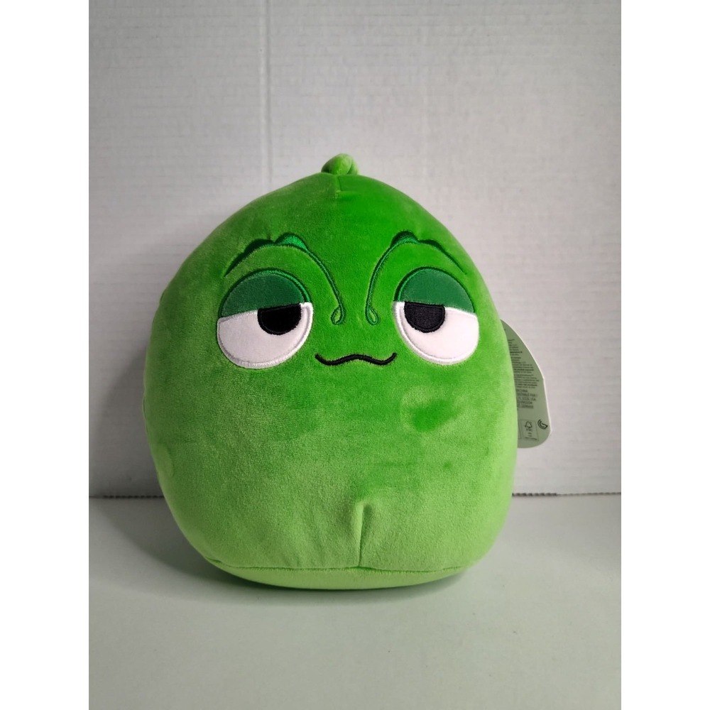 Disney Squishmallow Pascal 8" Tangled Chameleon Green Soft‎ Plush New With Tags